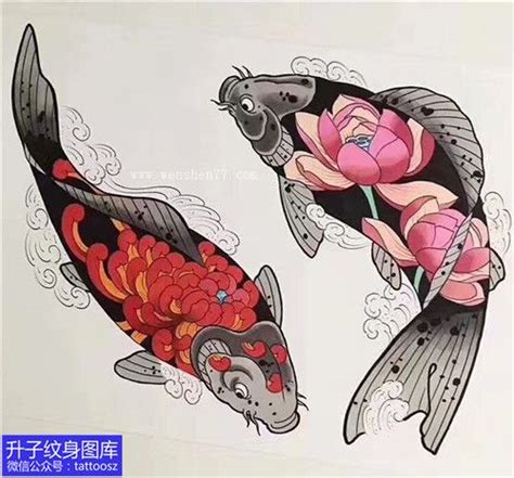 雙鯉魚刺青意思|刺鯉魚前必知的事